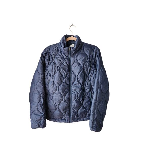 NWT 32 Degrees Women's Lightweight Down Packable Jacket Blue S - Picture 3 of 9